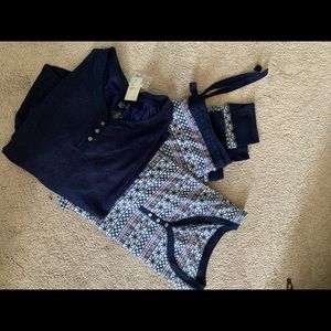 GREAT DEAL!  3 pieces!!  Brand new, super soft pajama set/nightgown!